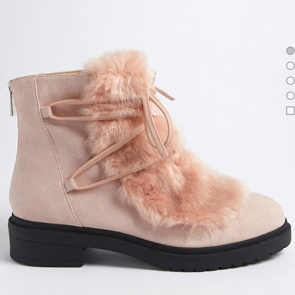 forever 21 fur boots